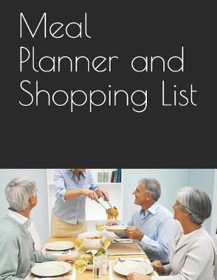 Book cover for Meal Planner and Shopping List