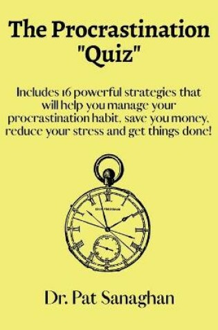 Cover of The Procrastination Quiz