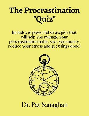 Book cover for The Procrastination Quiz