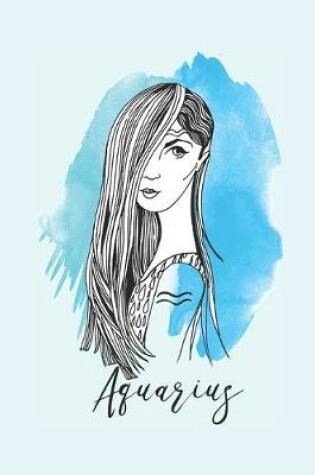 Cover of Aquarius Zodiac Journal