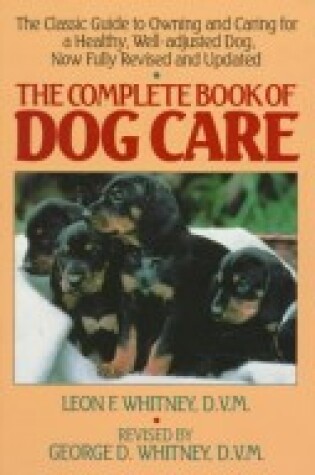 Cover of The Complete Book of Dog Care