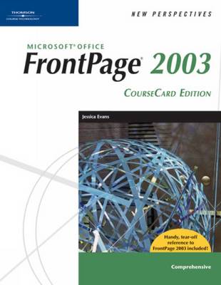 Book cover for New Perspectives on Microsoft Office FrontPage 2003, Comprehensive