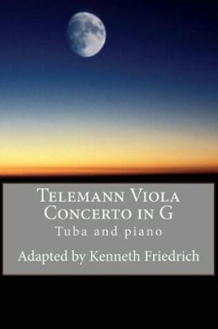 Cover of Telemann Viola Concerto in G - tuba version