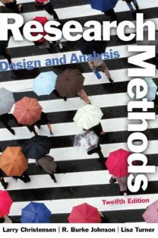 Cover of Research Methods, Design, and Analysis  (Subscription)