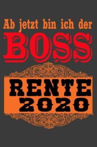 Cover of Rentner Notizbuch 2020