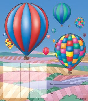 Cover of Hot Air Balloons Little Chart