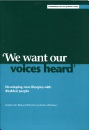 Cover of "We Want Our Voices Heard"