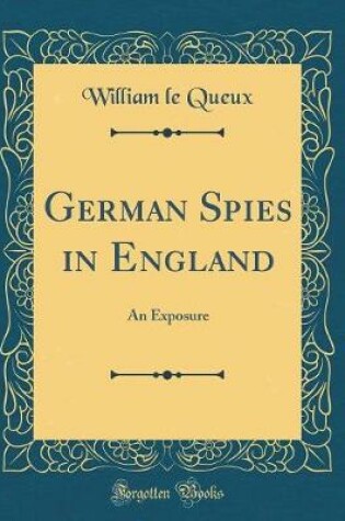 Cover of German Spies in England