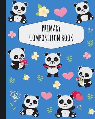Book cover for Panda Primary Composition Book