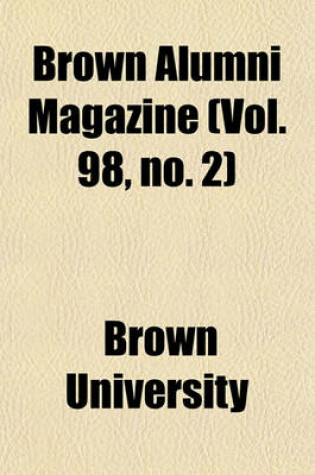 Cover of Brown Alumni Magazine