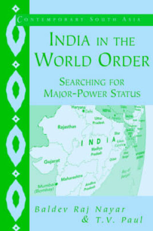 Cover of India in the World Order