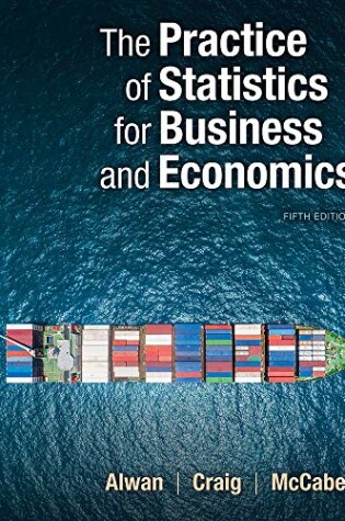 Cover of Loose-Leaf Version for the Practice of Statistics for Business and Economics