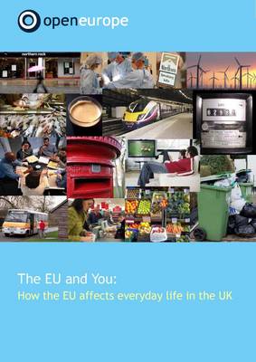 Book cover for The EU and You:  How the EU Affects Everyday Life in the UK