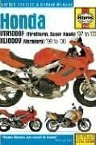 Cover of Honda VTR1000 FireStorm and XL1000V Varadero Service and Repair Manual