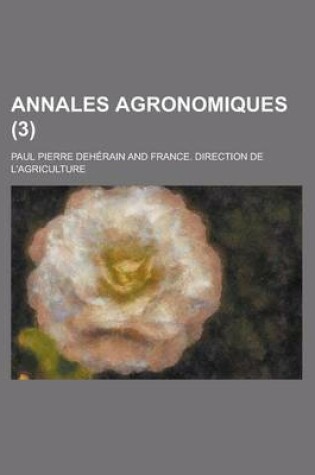 Cover of Annales Agronomiques (3 )