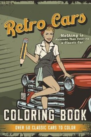 Cover of Retro Cars Coloring Book