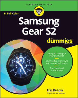 Book cover for Samsung Gear S2 For Dummies