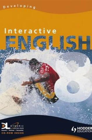 Cover of Interactive English Year 8 Developing Pupil's Book
