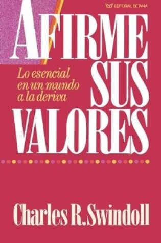 Cover of Afirme Sus Valores