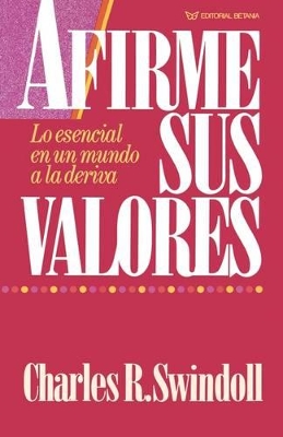 Book cover for Afirme Sus Valores