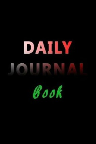 Cover of Daily Journal Book