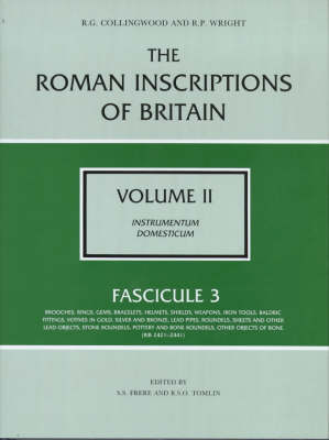 Book cover for The Roman Inscriptions of Britain