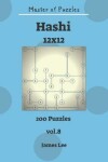 Book cover for Master of Puzzles - Hashi 200 Puzzles 12x12 Vol. 8