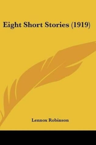 Cover of Eight Short Stories (1919)