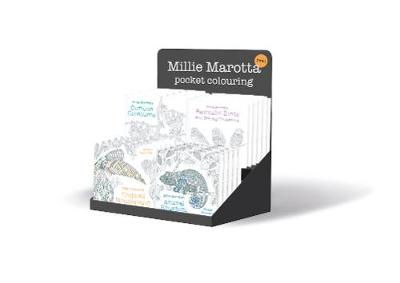 Book cover for Millie Marotta's Pocket Colouring 20 Copy Counter Pack