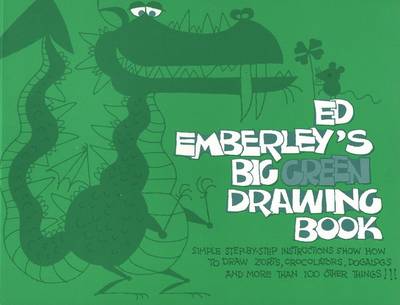 Book cover for Ed Emberley's Big Green Drawing Book