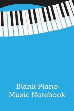 Cover of Blank Piano Music Notebook