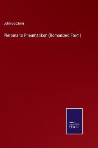 Cover of Pleroma to Pneumatikon (Romanized Form)