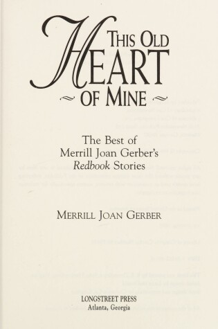 Cover of This Old Heart of Mine