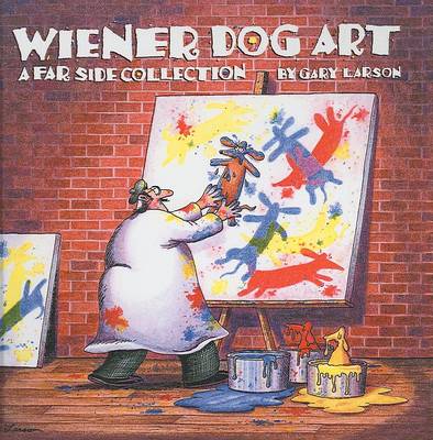 Book cover for Wiener Dog Art