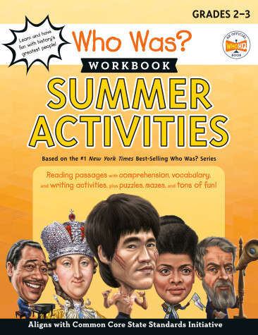 Cover of Who Was? Workbook: Summer Activities