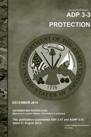 Cover of Army Doctrine Publication Adp 3-37 Protection December 2018