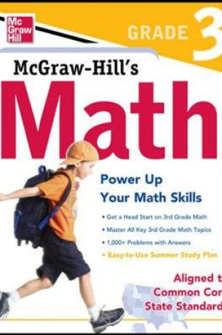 Cover of McGraw-Hill Math Grade 3