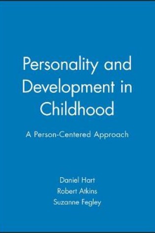 Cover of Personality and Development in Childhood