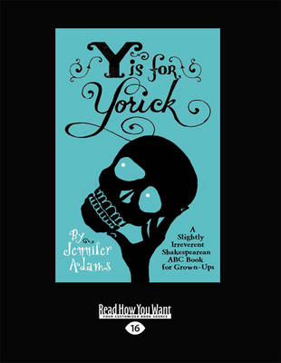 Book cover for Y is for Yorick