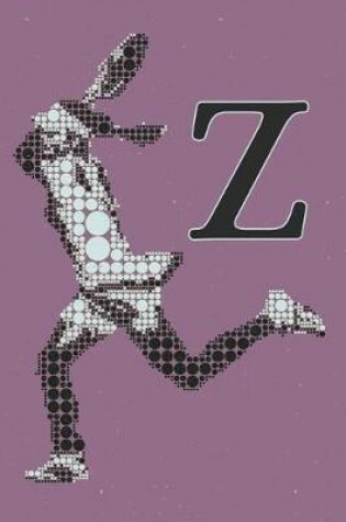 Cover of Z Monogram Initial Tennis Journal