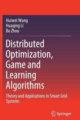 Cover of Distributed Optimization, Game and Learning Algorithms