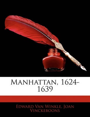 Book cover for Manhattan, 1624-1639