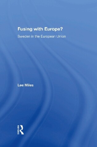 Cover of Fusing with Europe?