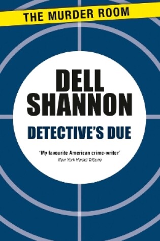 Cover of Detective's Due