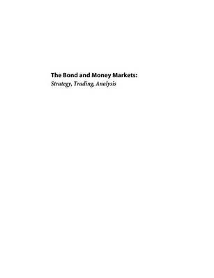 Book cover for Bond and Money Markets