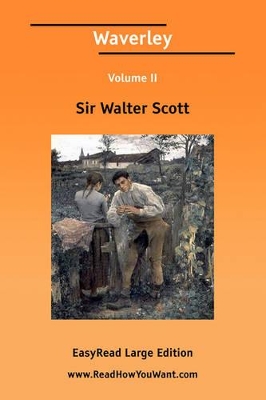 Book cover for Waverley Volume II [Easyread Large Edition]