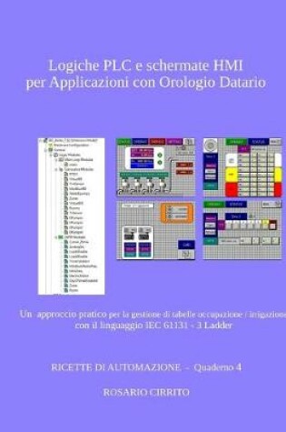 Cover of Logiche PLC e schermate HMI per Applicazioni con Orologio Datario