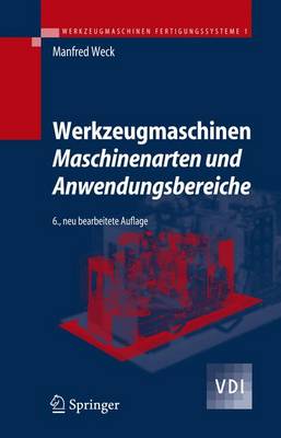 Book cover for Werkzeugmaschinen 1 - Maschinenarten Und Anwendungsbereiche