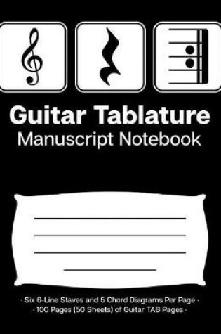 Cover of Guitar Tablature Manuscript Notebook