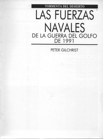 Book cover for Fuerzas Navales de La Guerra del Golfo de 19